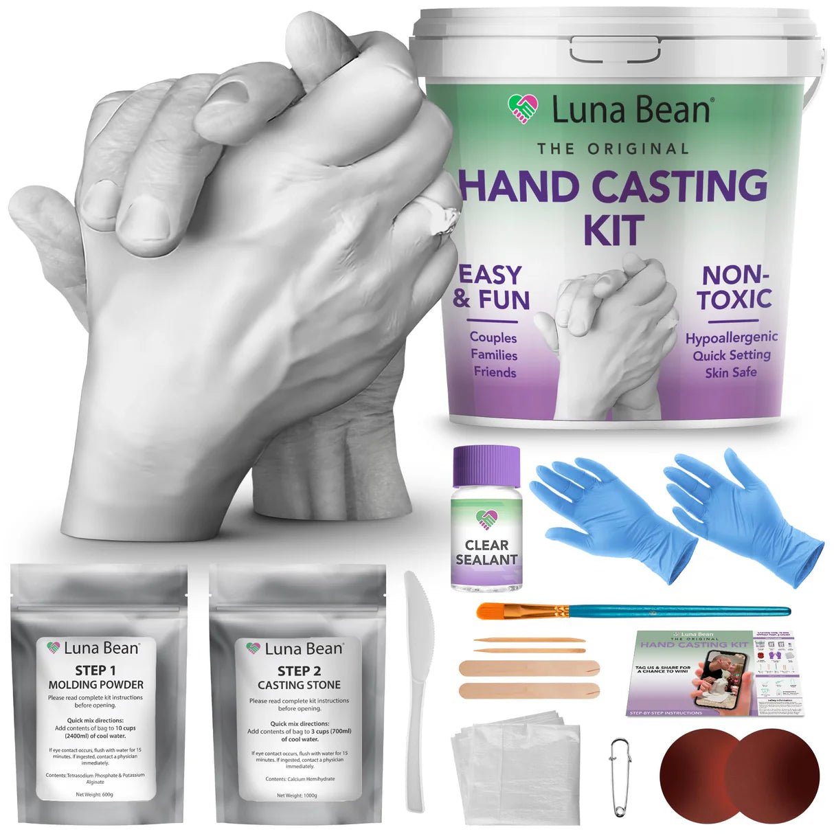 Hand Casting Kit – The Original Hand Mold Kit