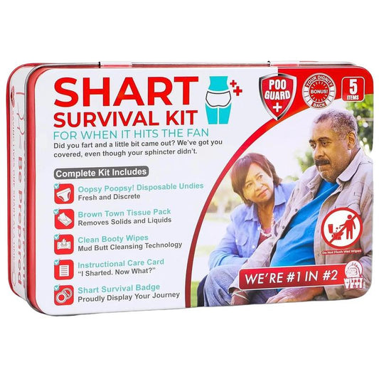 Witty Yeti Shart Survival Kit – Funny Emergency Gift